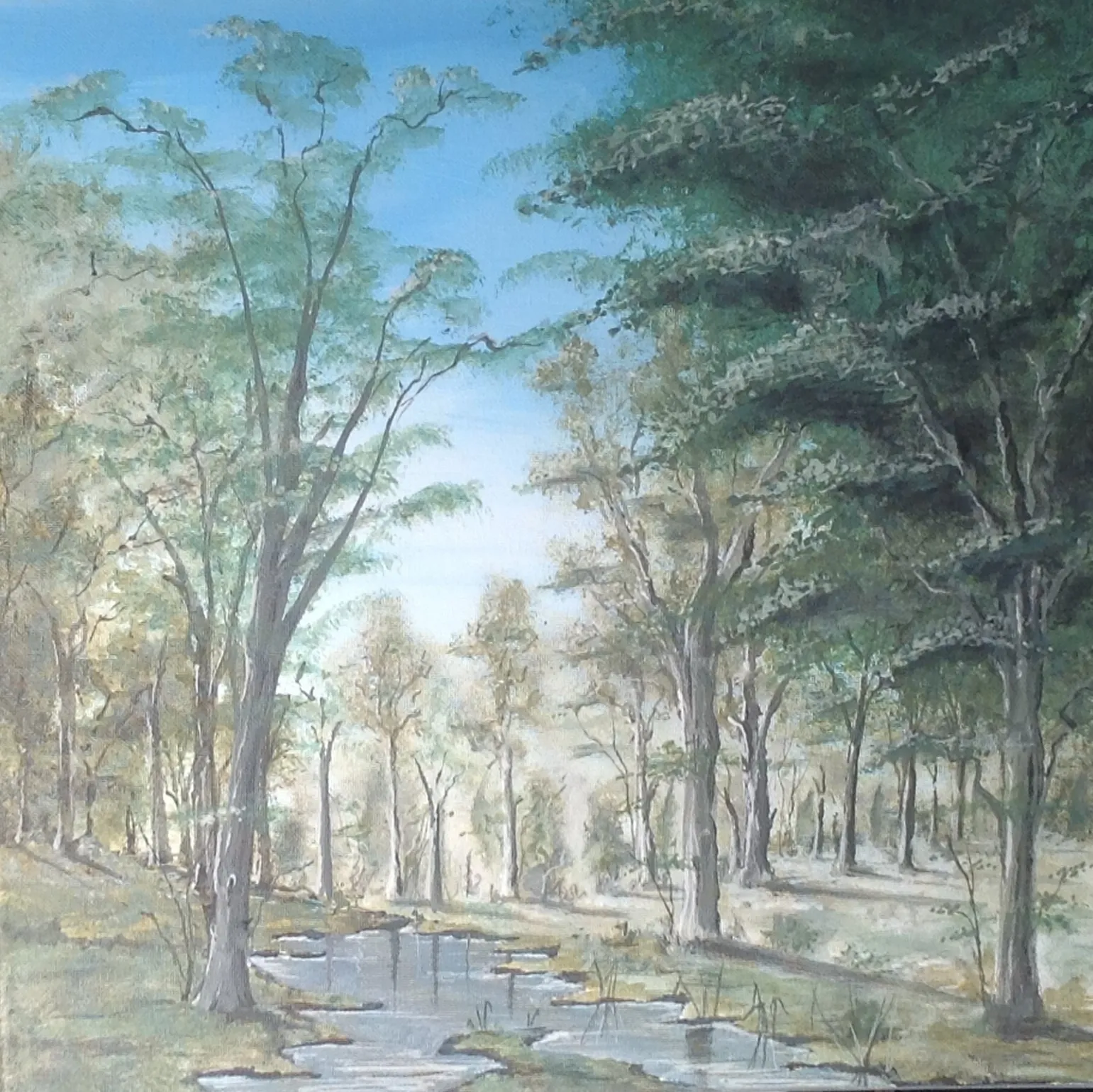 Maleri nr 53 250 cm X 250 cm